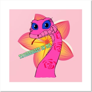 Pink Kaa - Trussssssst In Me (normal eyes) Posters and Art